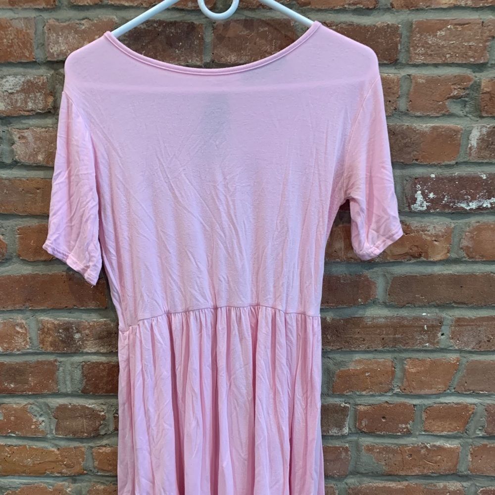 Wednesday’s Girl smock dress light pink